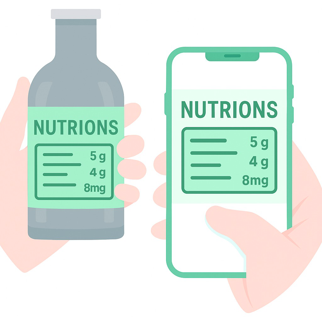 Nutrition scan guide